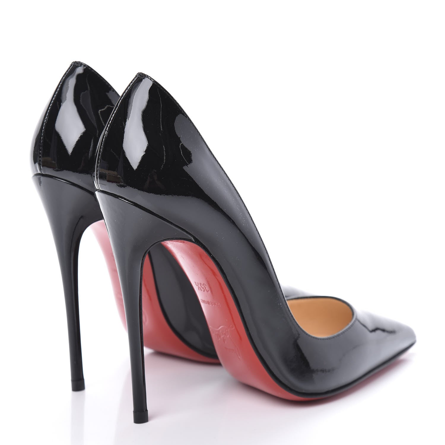 Christian Louboutin Patent So Kate 120 Pumps 35.5 Black 4 of 8