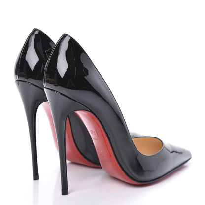 Christian Louboutin Patent So Kate 120 Pumps 35.5 Black 4 of 8