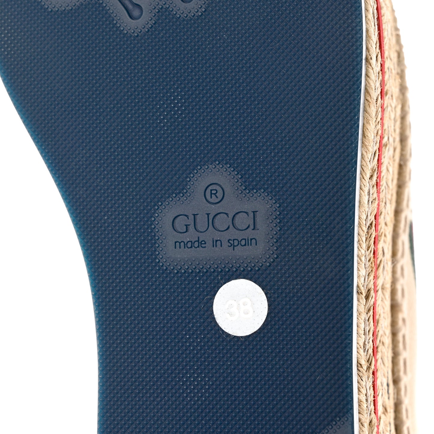 Canvas Logo Lace-Up Platform Espadrilles 38 Greggio Grege