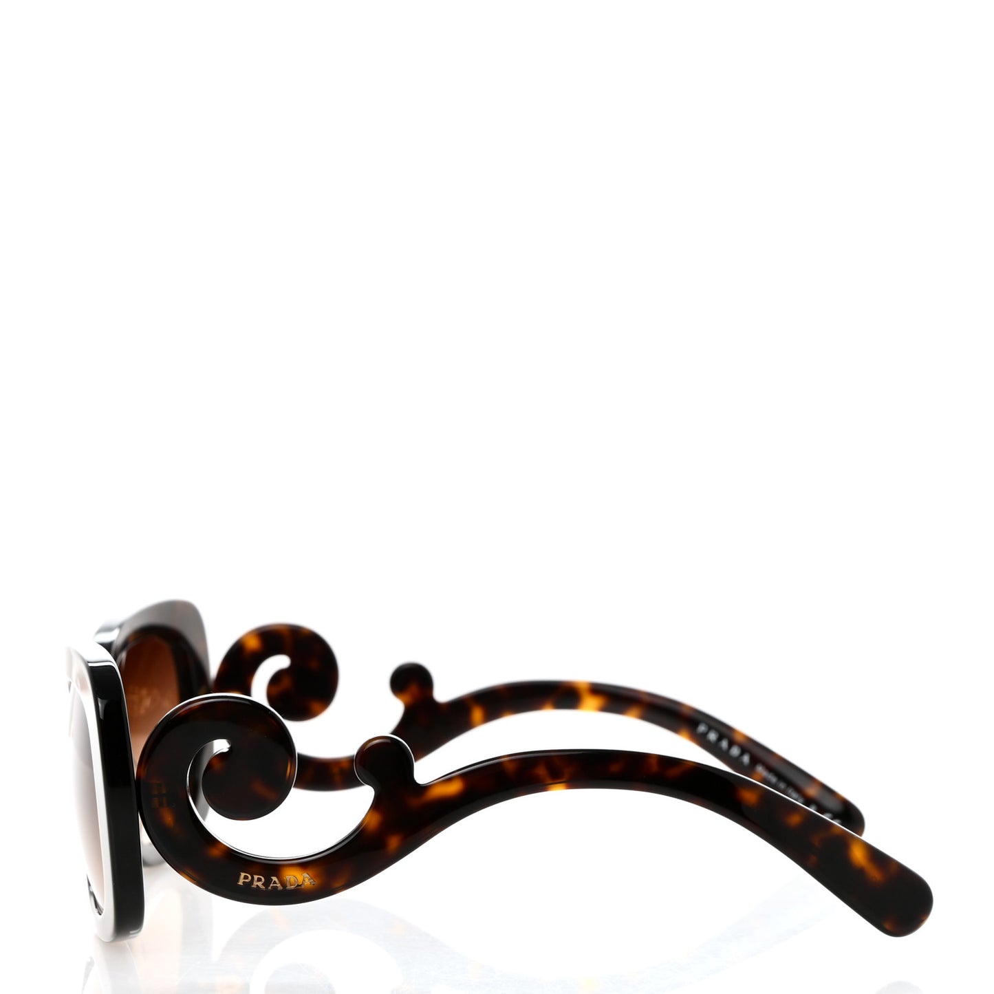 Acetate Baroque Sunglasses SPR 27O Tortoise