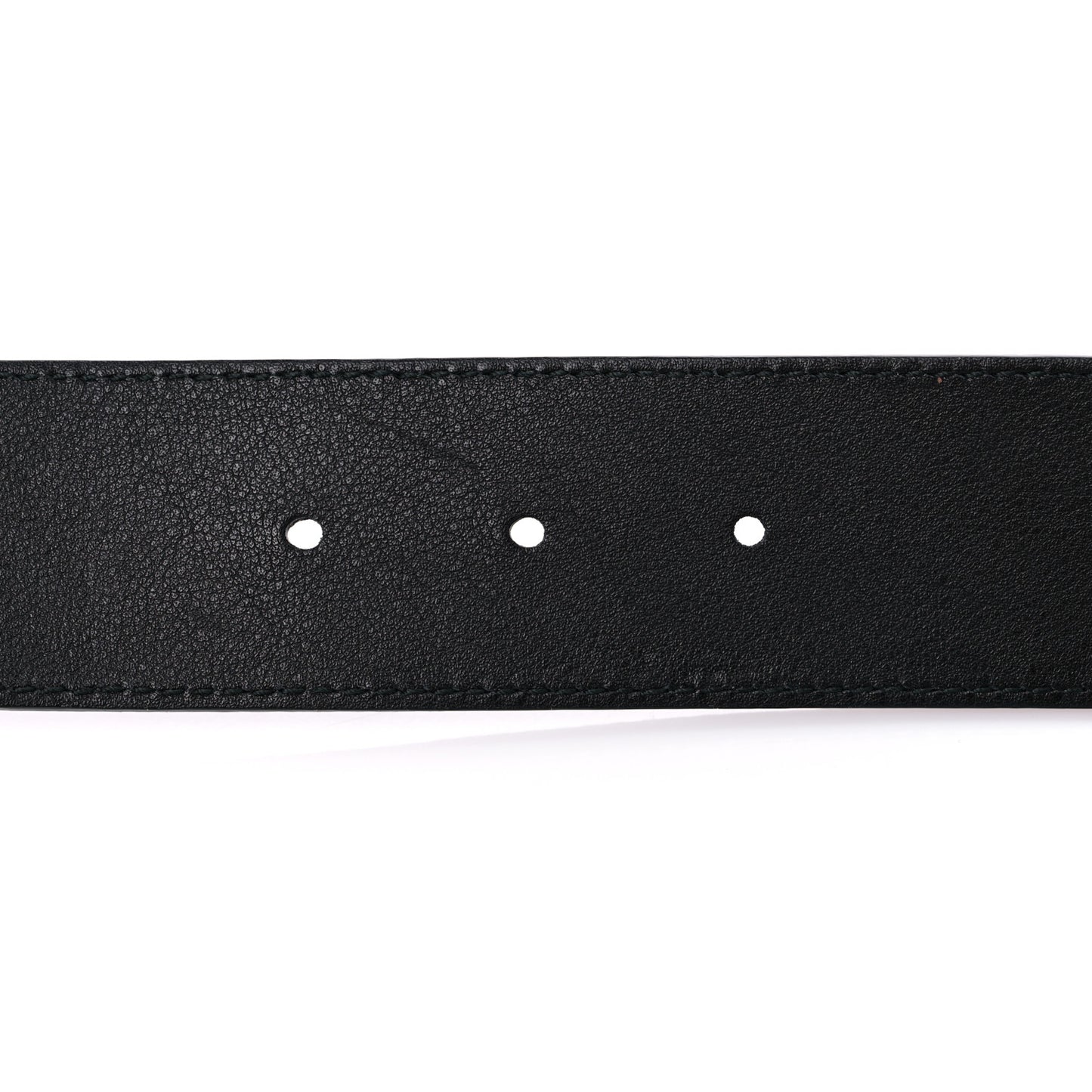 Calfskin L'Aveugle Par Amour Embroidered Double G 40mm Belt 80 32 Black Red