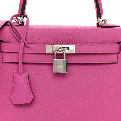 Hermes Togo Kelly Retourne 25 Magnolia 8 of 10