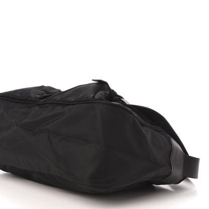 Prada Nylon Vela Messenger Bag Black 9 of 10