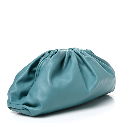 Bottega Veneta Smooth Butter Calf The Pouch Oversized Clutch Linoleum 3 of 10