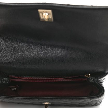 Chanel Caviar Quilted Mini Coco Handle Flap Black 5 of 8