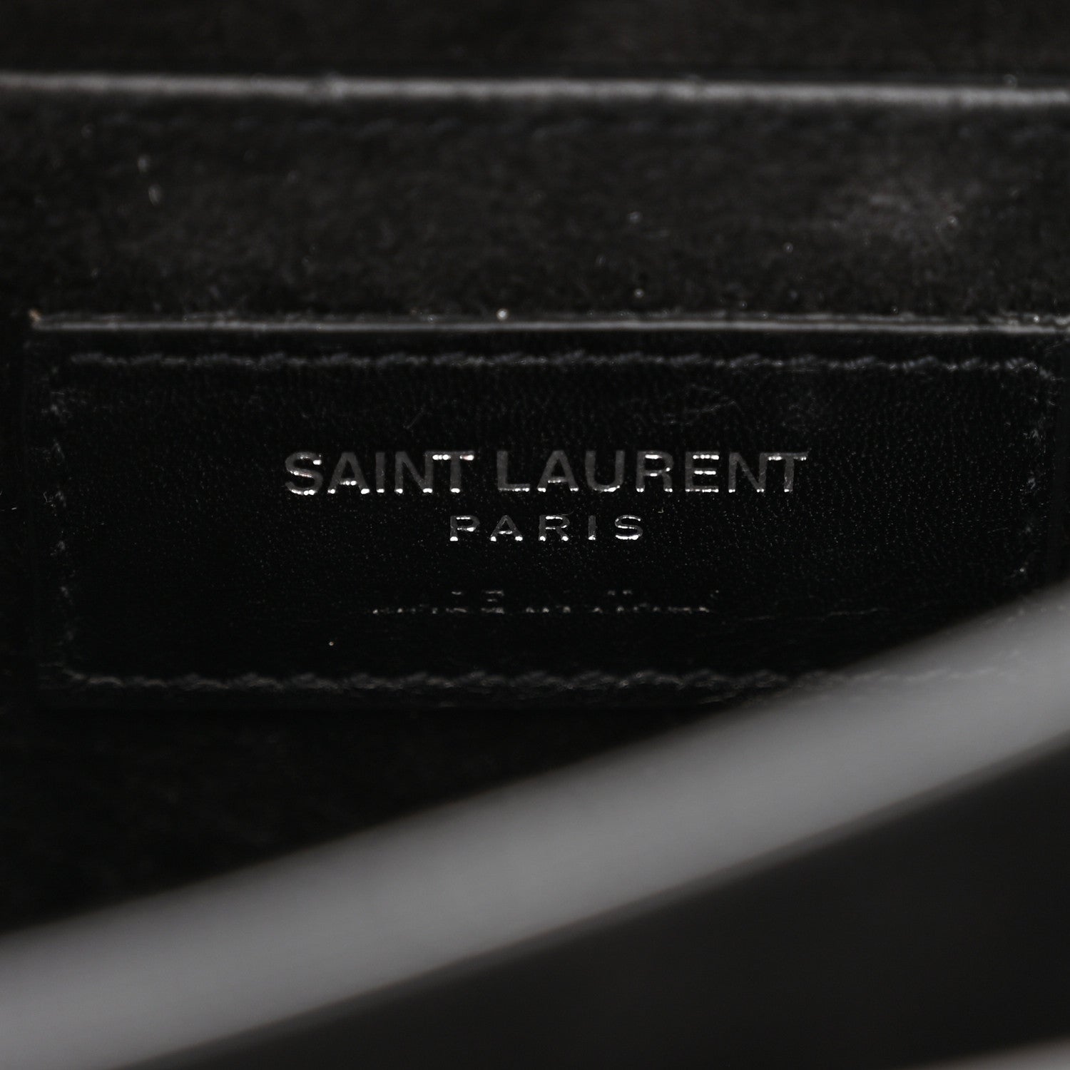 Saint Laurent Calfskin Studded Small Monogram Sunset Black 6 of 10