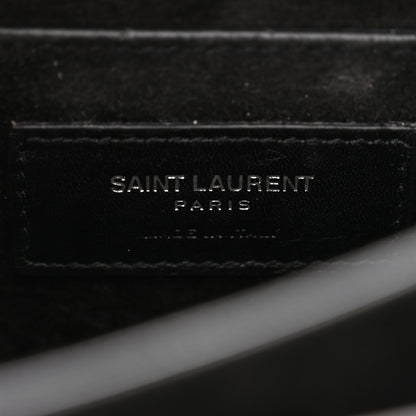 Saint Laurent Calfskin Studded Small Monogram Sunset Black 6 of 10