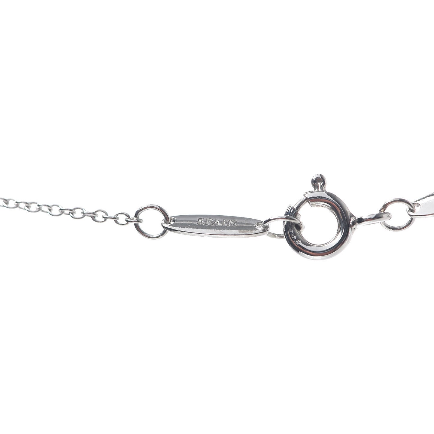 Sterling Silver Elsa Peretti Letter J Pendant Necklace