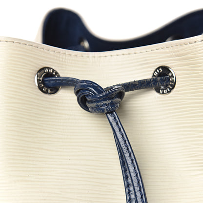 Louis Vuitton Epi Petit Bi-Color Noe Ivory Indigo 12 of 16