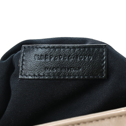 Saint Laurent Calfskin Y Quilted Monogram Medium Loulou Chain Satchel Dark Beige 9 of 11