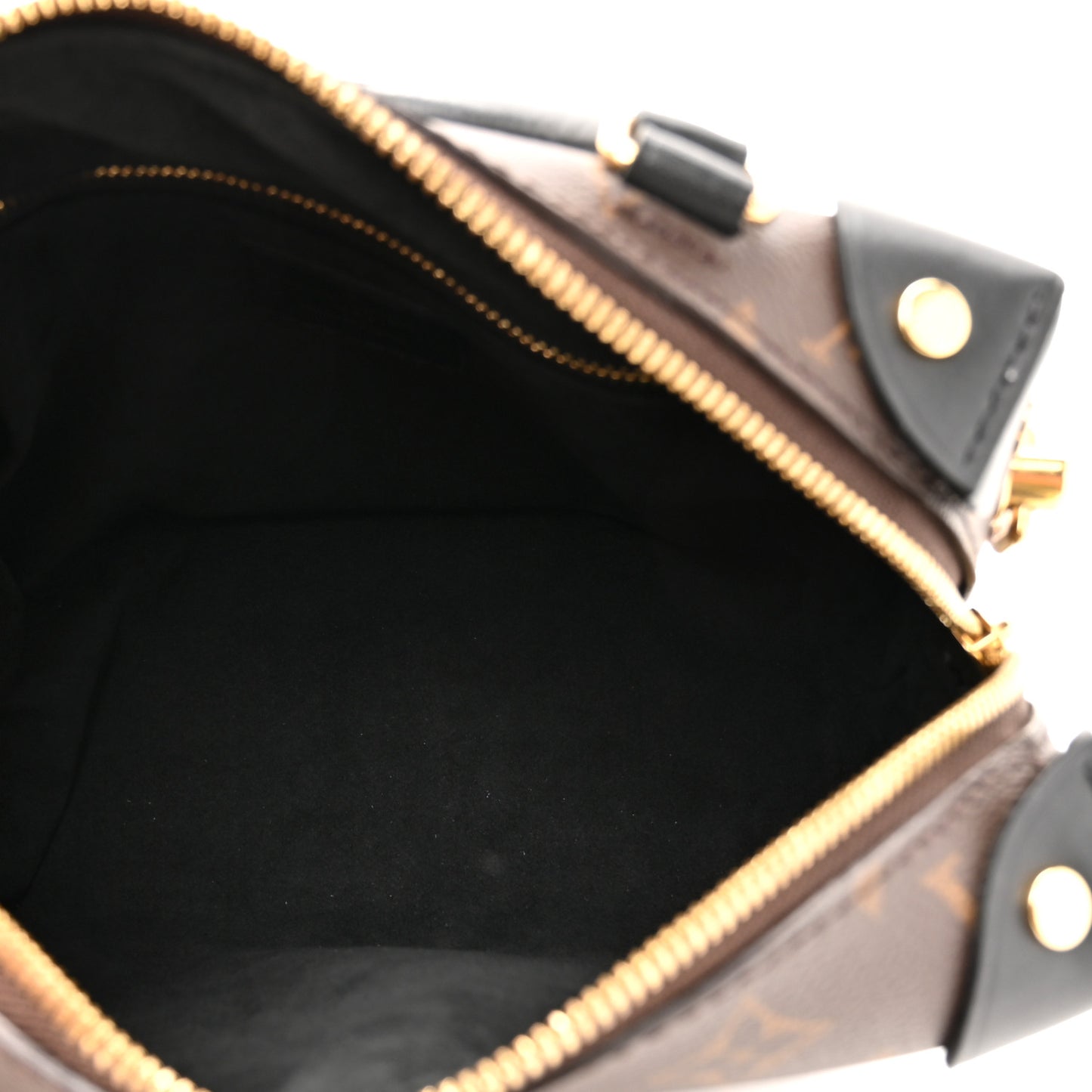 Monogram Petite Malle Souple Black