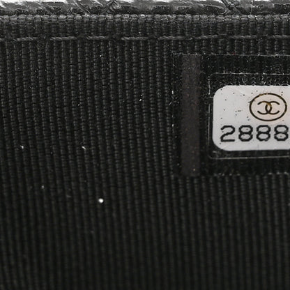 Chanel Caviar Quilted Wallet On Chain WOC Black 8 of 12