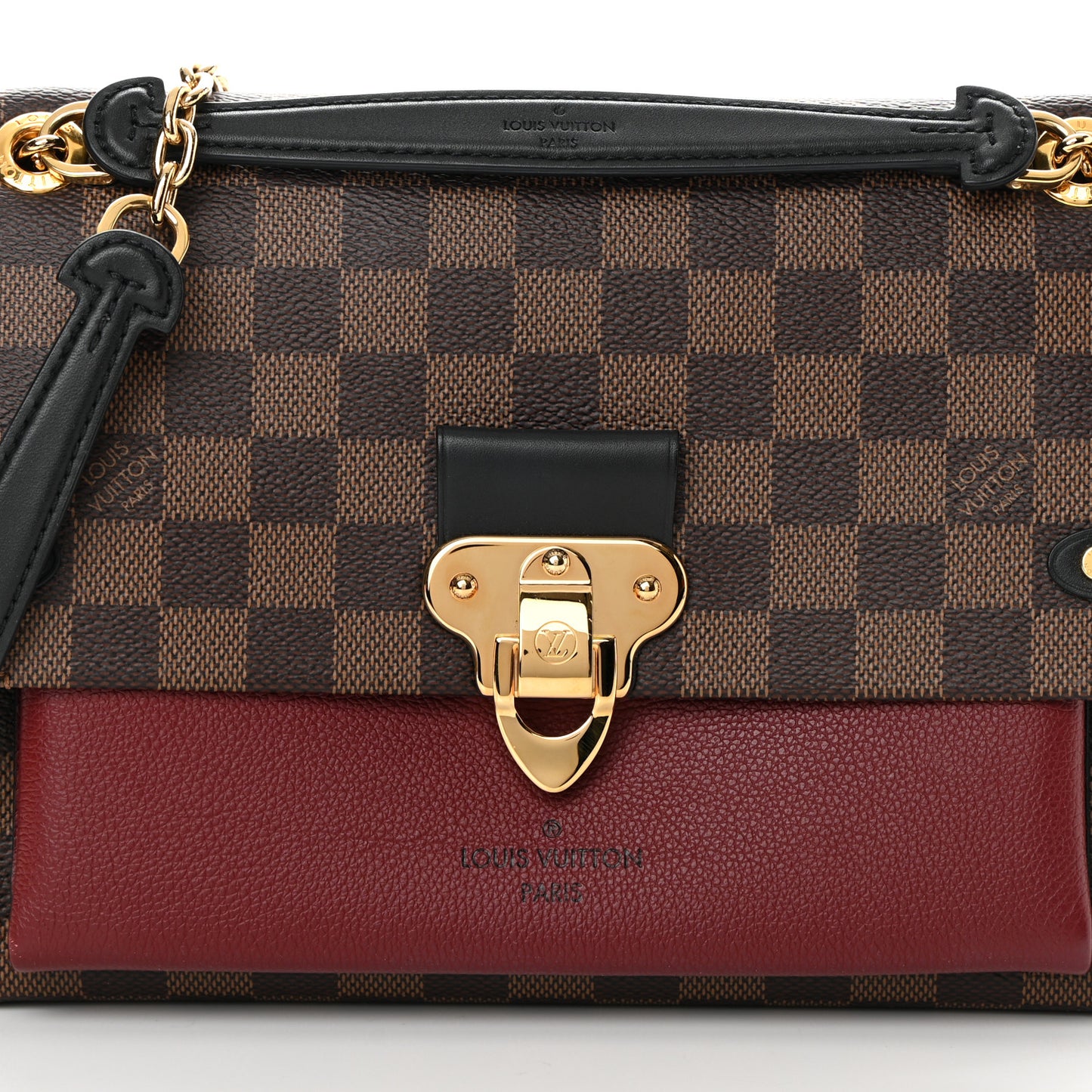 Damier Ebene Vavin PM Bordeaux