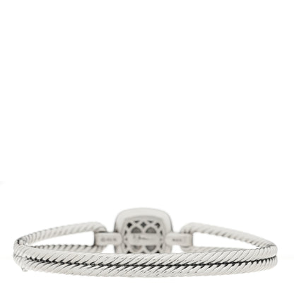 David Yurman Sterling Silver Diamond Albion Cable Bracelet 2 of 3