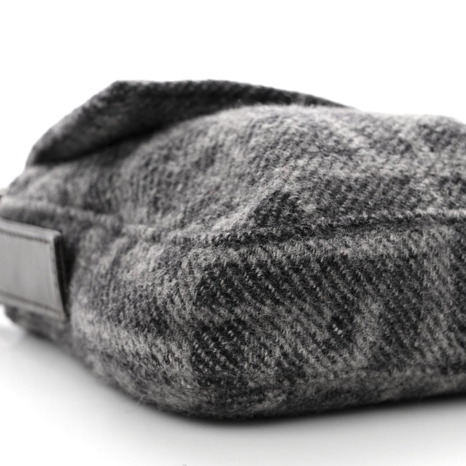 Fendi Wool Zucca Baguette Grey 9 of 10
