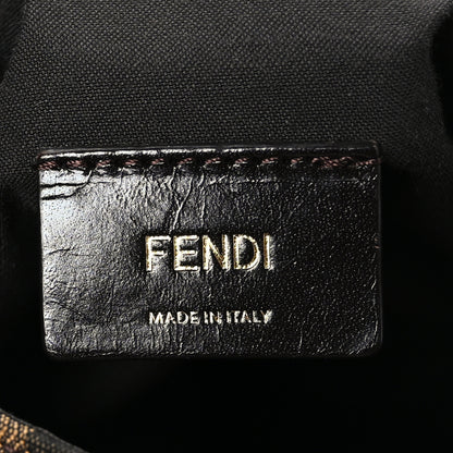 Fendi Zucca Vitello Artic Small Hobo Tobacco Castagna 6 of 9