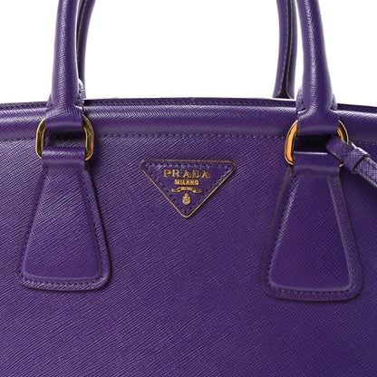 Prada Saffiano Lux Parabole Tote Viola 7 of 9