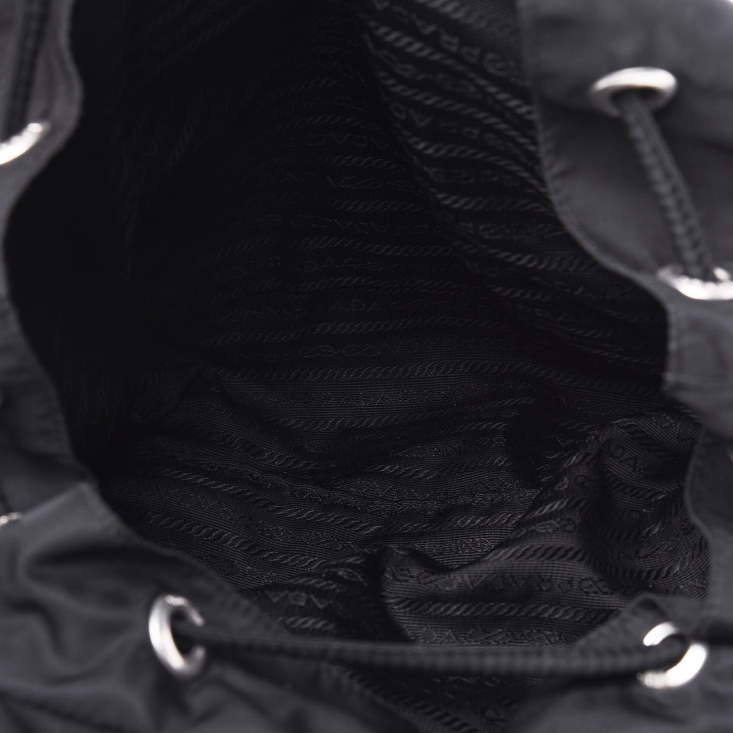 Nylon Vela Large Backpack Black