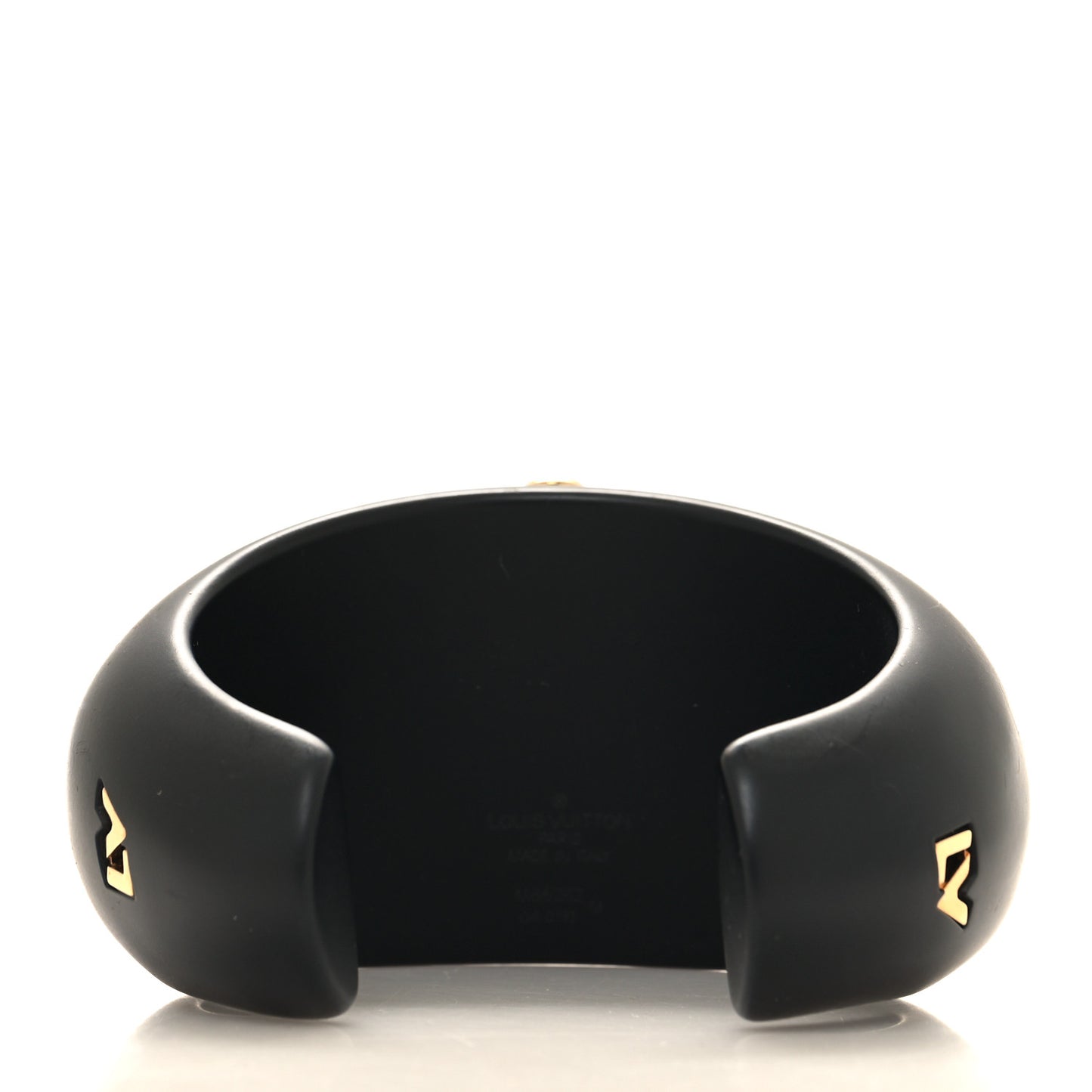 Resin Crystal Over The Rainbow Cuff M Black