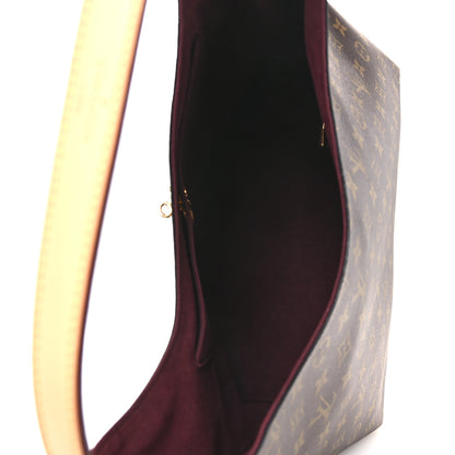 Louis Vuitton Monogram Flower Hobo Beige 5 of 10
