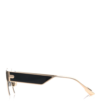 Christian Dior Clan 2 Aviator Sunglasses Black Gold 3 of 8