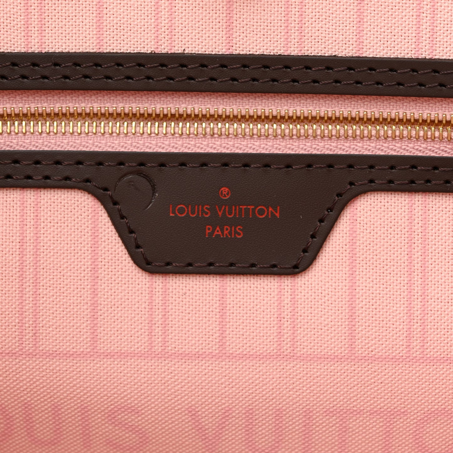 Damier Ebene Neo Neverfull MM Rose Ballerine