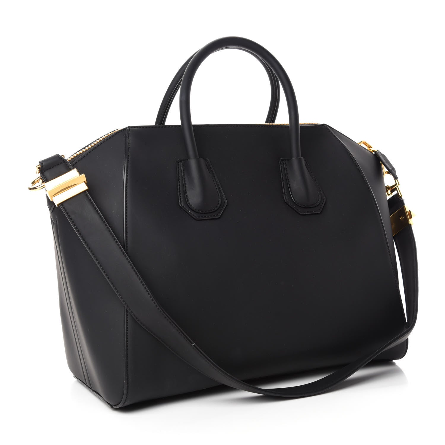 Givenchy Rubber Effect Calfskin Medium Antigona Black 3 of 15