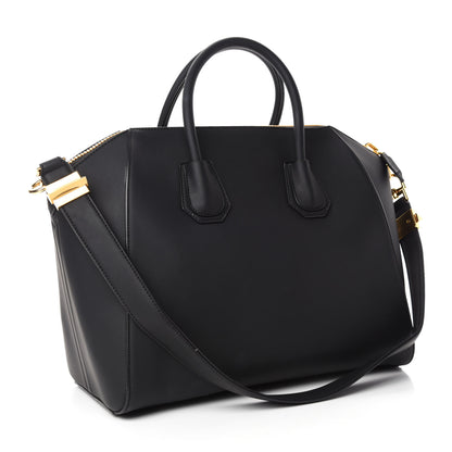 Givenchy Rubber Effect Calfskin Medium Antigona Black 3 of 15