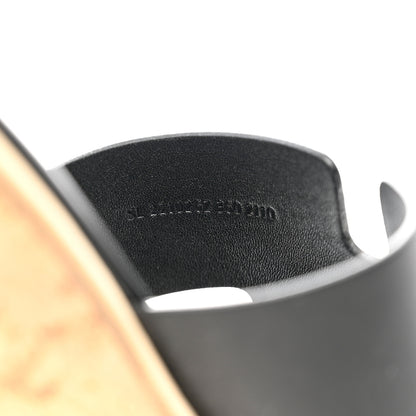 Hermes Calfskin Cork Eze 30 Sandals 36 Black 6 of 11