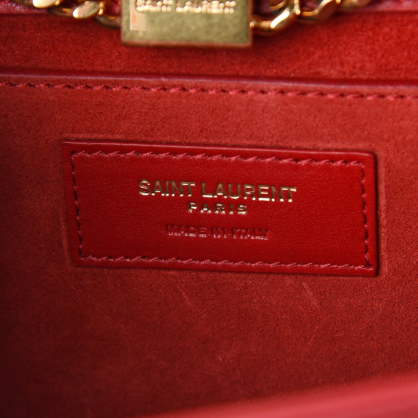 Smooth Calfskin Medium Classic Monogram Kate Tassel Satchel New Lipstick