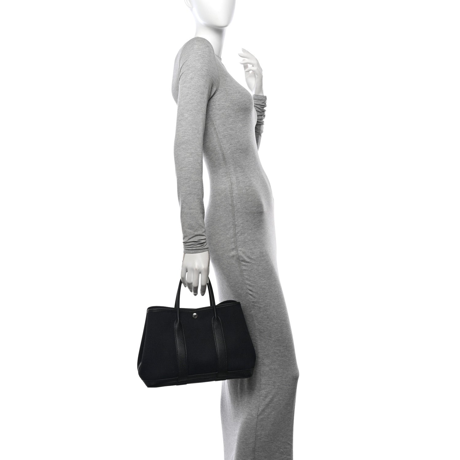 Hermes Toile Negonda Garden Party 30 TPM Black 2 of 11