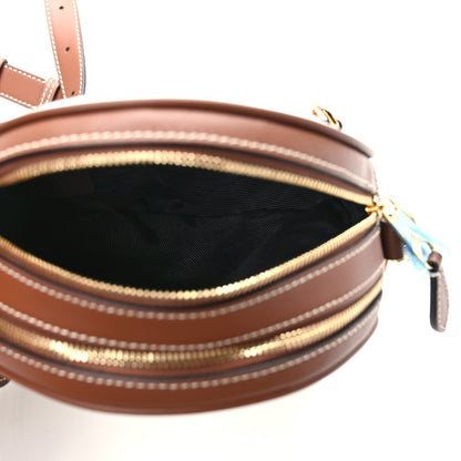 Burberry Cotton Canvas Mini Louise Crossbody Bag Natural Tan 6 of 11