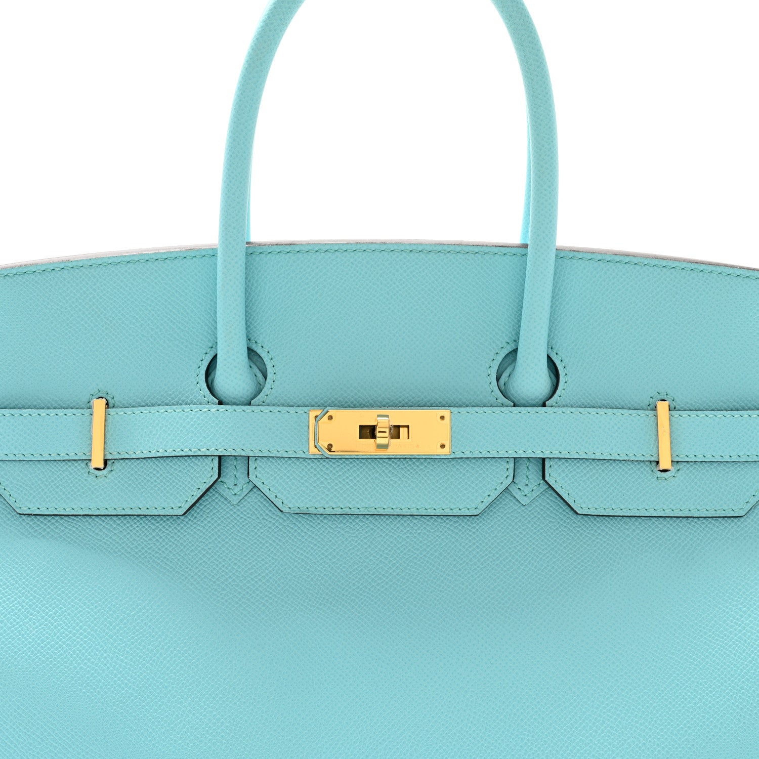 Hermes Epsom Birkin 35 Bleu Atoll 7 of 12