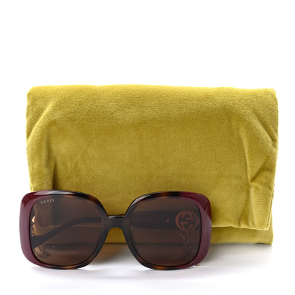 Gucci Acetate Square Frame Chain Sunglasses GG1029SA 8 of 8
