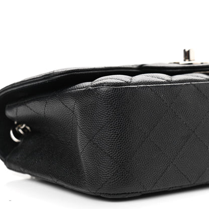 Chanel Caviar Quilted Mini Rectangular Flap Black 9 of 12