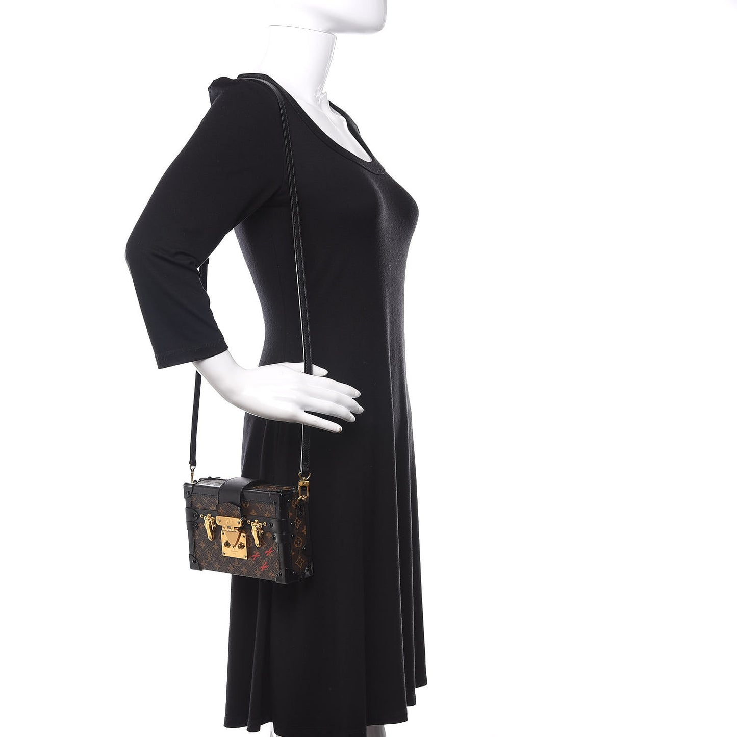 Monogram Petite Malle Black