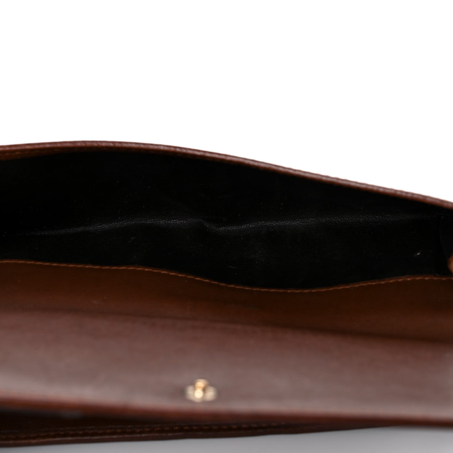 Monogram New Britt Continental Snap Wallet Dark Brown