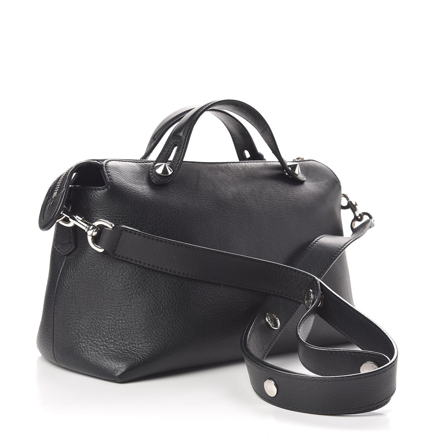 Vitello Dolce Medium By The Way Boston Bag Black