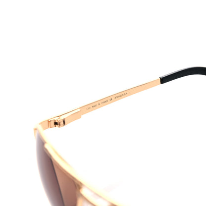 Cartier Santos Dumont Vendome Aviator Sunglasses 3592554 Gold 6 of 6