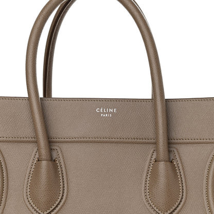 Celine Baby Grained Calfskin Medium Phantom Luggage Taupe 8 of 10