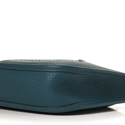 Hermes Taurillon Clemence Amazone Evelyne TPM Colvert Lime 8 of 9