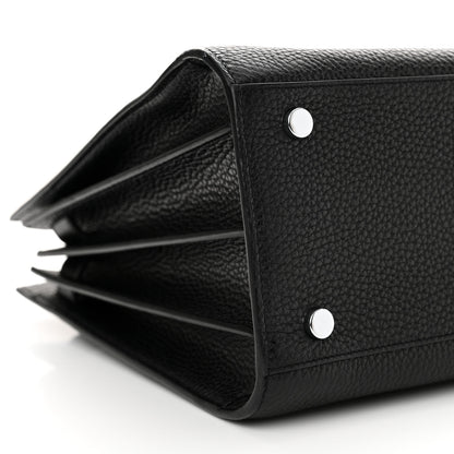 Saint Laurent Grained Calfskin Small Sac De Jour Black 9 of 11