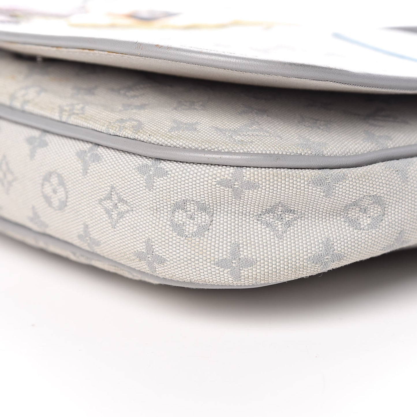 Mini Monogram Patchwork Conte De Fees Musette Grey