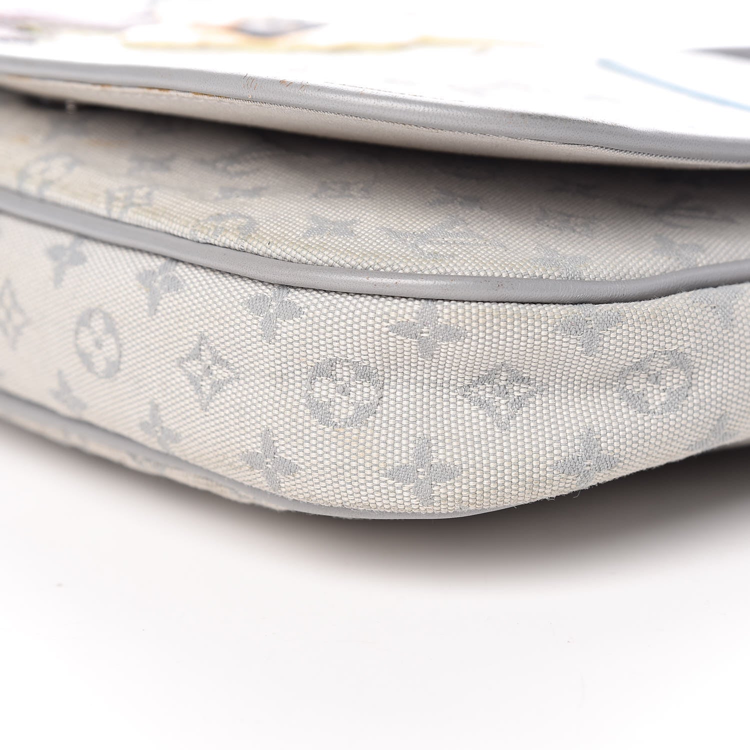 Louis Vuitton Mini Monogram Patchwork Conte De Fees Musette Grey 16 of 25