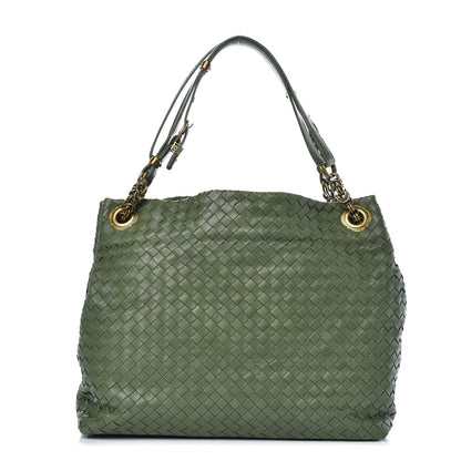 Bottega Veneta Nappa Intrecciato Shoulder Bag Foglia 1 of 13