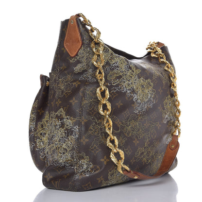 Louis Vuitton Monogram Dentelle Fersen Gold 3 of 18