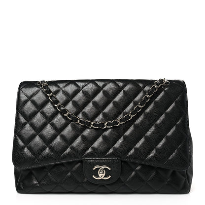 Chanel Caviar Quilted Maxi Single Flap Black 1 of 11