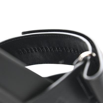 Hermes Calfskin Mens Chypre Sandals 41 Black 8 of 9