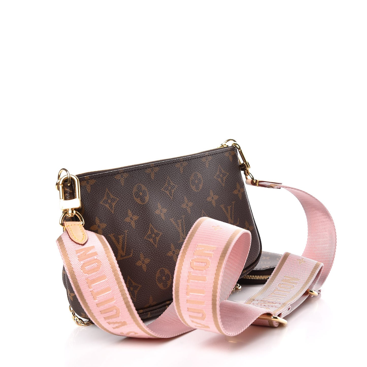 Monogram Multi Pochette Accessories Rose Clair