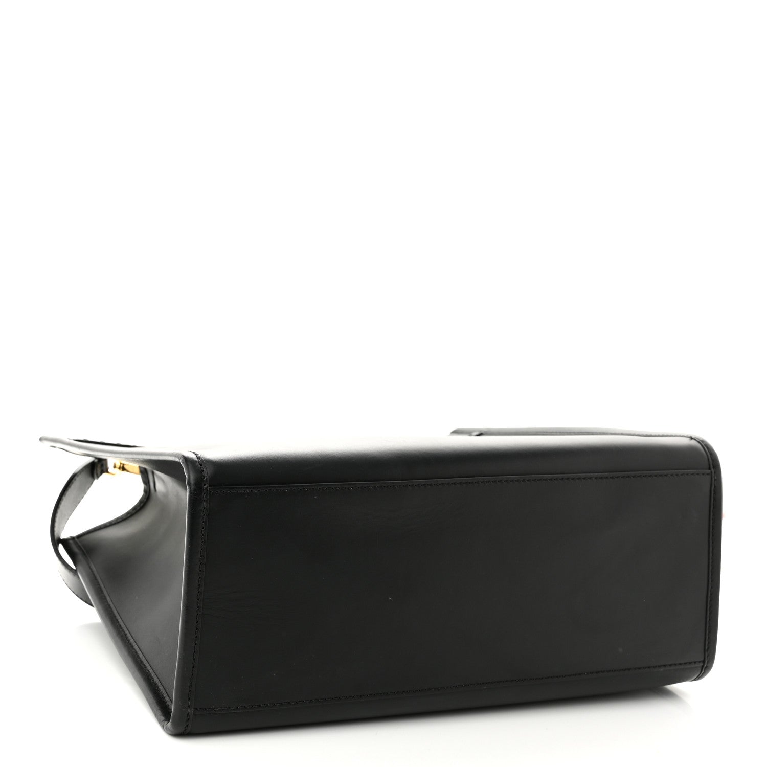 Fendi Vitello King Plexiglass Medium Fendi Sunshine Shopper Tote Black 4 of 10